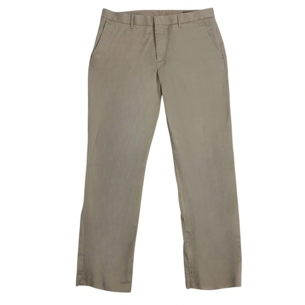 Bonobos Weekday Warrior Chino Pants Wednesday Mens 36x32 Tan Khaki Slim Stretch